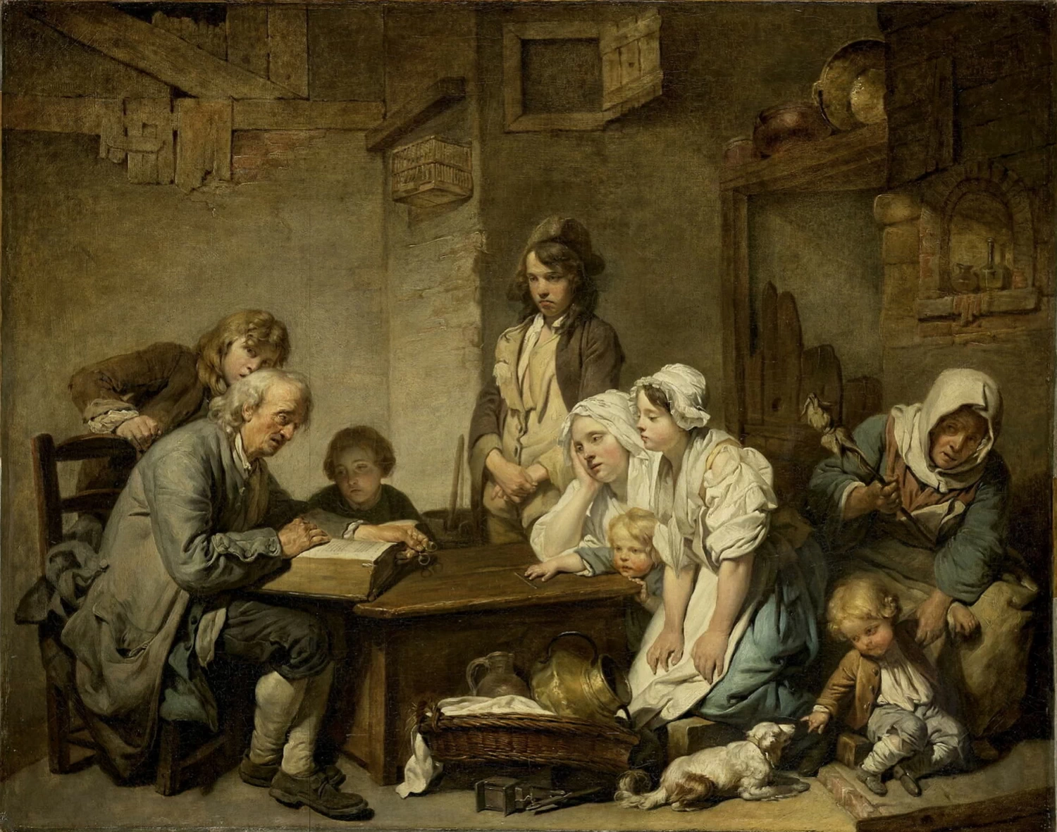 Leggere la Bibbia - Louvre, Parigi